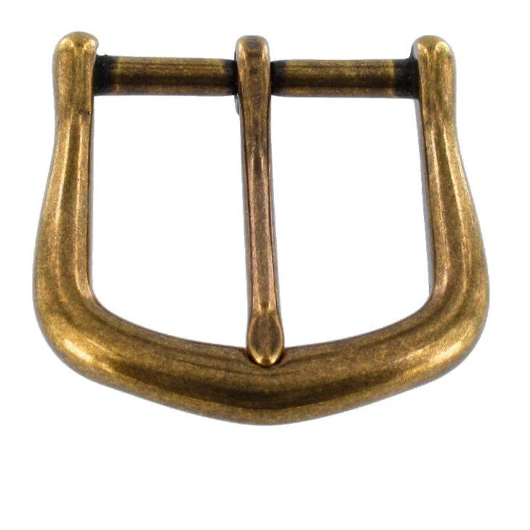 10174 Antique Brass, Heel Bar Buckle, Solid Brass-LL, Multiple Sizes 6 10174 Antique Brass, Heel Bar Buckle, Solid Brass-LL, Multiple Sizes - Image 4