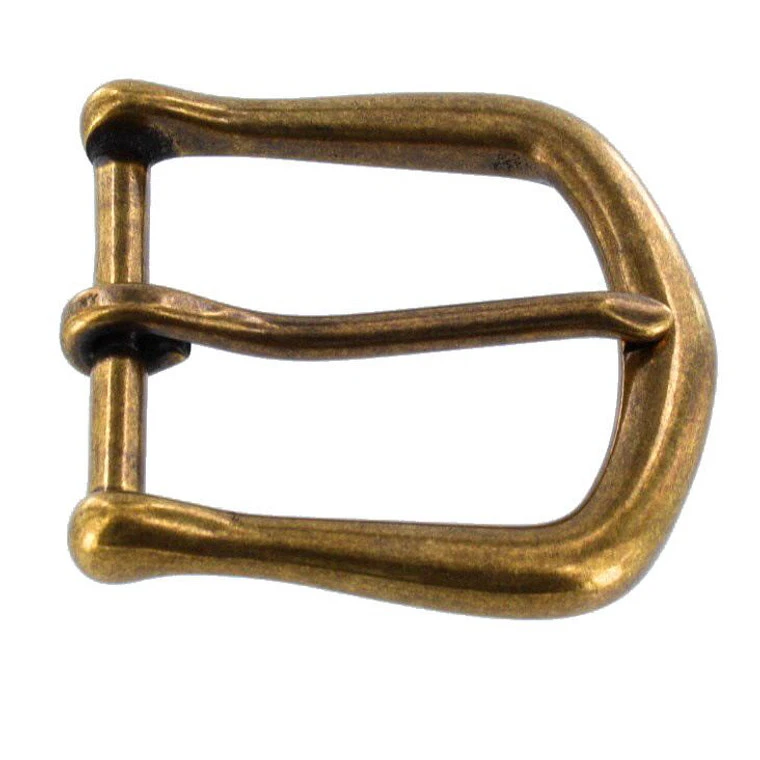 10174 Antique Brass, Heel Bar Buckle, Solid Brass-LL, Multiple Sizes 4 10174 Antique Brass, Heel Bar Buckle, Solid Brass-LL, Multiple Sizes - Image 2