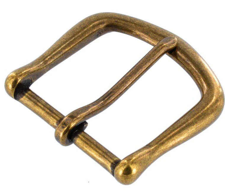 10174 Antique Brass, Heel Bar Buckle, Solid Brass-LL, Multiple Sizes 5 10174 Antique Brass, Heel Bar Buckle, Solid Brass-LL, Multiple Sizes - Image 3