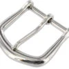 10174 Nickel Plate, Heel Bar Buckle, Solid Brass-LL, Multiple Sizes -Buckleguy 10174 1I NP LL1 22981.1698681611