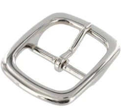 1382 Nickel Plate, Center Bar Buckle, Solid Brass-LL, Multiple Sizes 8 1382 Nickel Plate, Center Bar Buckle, Solid Brass-LL, Multiple Sizes -Buckleguy 1382 1I NP LL2 04321.1699030036