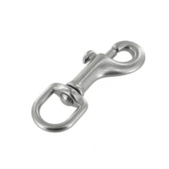 3001A 1/2" Nickel Matte, Swivel Bolt Snap, Solid Brass-LL -Buckleguy 3001A 0I NMR2P LL01 18894.1603475216.1280.1280 25341.1622725116