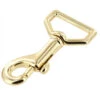3001A Gold Plate, Swivel Bolt Snap, Solid Brass-LL, Multiple Sizes -Buckleguy 3001A 1A GP LL03 copy 55592.1703779738