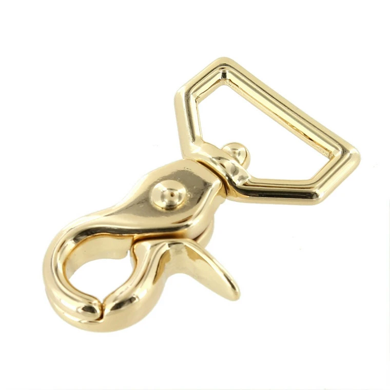 3002A Gold Plate, Swivel Trigger Snap, Solid Brass-LL, Multiple Sizes 3 3002A Gold Plate, Swivel Trigger Snap, Solid Brass-LL, Multiple Sizes