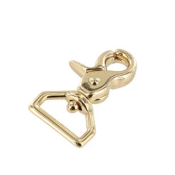 3008A 3/4" Gold Plate, Mini Swivel Trigger Snap, Solid Brass-LL 8 3008A 3/4" Gold Plate, Mini Swivel Trigger Snap, Solid Brass-LL -Buckleguy 3008A 0M GP LL01 37966.1571852479