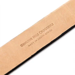 Nile 'Horn Back' Crocodile Leather Belt Strap, African Violet, 48" Long 11 Nile 'Horn Back' Crocodile Leather Belt Strap, African Violet, 48" Long -Buckleguy 317 CrocStraps 0248 27078.1574716185