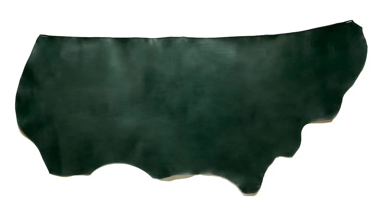 Sedgwick English Bridle Leather, Panel, Green 4 Sedgwick English Bridle Leather, Panel, Green - Image 2