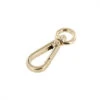 4000N 3/8" Gold Plate, Swivel Lever Snap, Solid Brass-LL 1 4000N 3/8" Gold Plate, Swivel Lever Snap, Solid Brass-LL -Buckleguy 4000 0G GP LL02 15166.1603216777