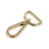 4005N Gold Plate, Swivel Lever Snap, Solid Brass-LL, Multiple Sizes -Buckleguy 4005 1A GP LL copy 13100.1703795835