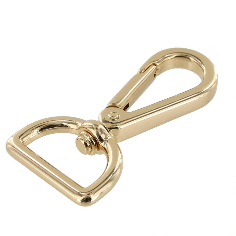 4005N Gold Plate, Swivel Lever Snap, Solid Brass-LL, Multiple Sizes 5 4005N Gold Plate, Swivel Lever Snap, Solid Brass-LL, Multiple Sizes - Image 3