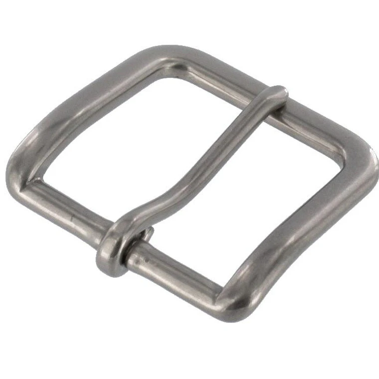 B1110 Nickel Matte, Heel Bar Buckle, Solid Brass-LL, Multiple Sizes 5 B1110 Nickel Matte, Heel Bar Buckle, Solid Brass-LL, Multiple Sizes - Image 3