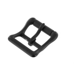 B6226 PVD Black Matte, Roller Buckle, Solid Brass-LL, Multiple Sizes -Buckleguy B6226 1A PVDBM LL03 96786.1699459417