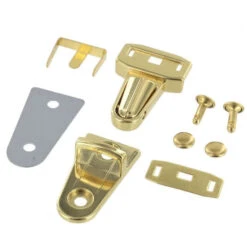 B7587 Brass Plate, Tuck Lock, Zinc -Buckleguy B7587 BOCR2 V10 preview 45217.1528145423.1280.1280 72192.1536607529