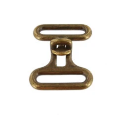 B8474 1 1/4" Antique Brass, Cinch Buckle, Solid Brass-LL -Buckleguy B8474 1E DOEB LL04 14013.1656606912