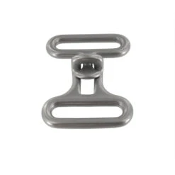 B8474 1 1/4" Nickel Matte, Cinch Buckle, Solid Brass-LL -Buckleguy B8474 1E NMR2 LL04 86074.1656606933