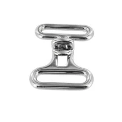 B8474 1 1/4" Nickel Plate, Cinch Buckle, Solid Brass-LL -Buckleguy B8474 1E NP LL04 23284.1656606845