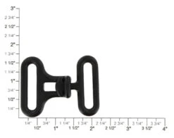 B8474 1 1/4" PVD Black Matte, Cinch Buckle, Solid Brass-LL 11 B8474 1 1/4" PVD Black Matte, Cinch Buckle, Solid Brass-LL -Buckleguy B8474 1E PVDBM LL02 43900.1657648258