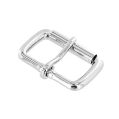 B8492 1 1/2" Nickel Plate, Roller Buckle, Solid Brass-LL 8 B8492 1 1/2" Nickel Plate, Roller Buckle, Solid Brass-LL -Buckleguy B8492 1I NP06 86907.1686928034