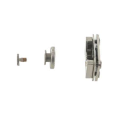 B8614 Nickel Matte, Post Magnetic Closure, Zinc -Buckleguy B8614 NMR2 V1 preview 17283.1532567266.1280.1280 69867.1533841603