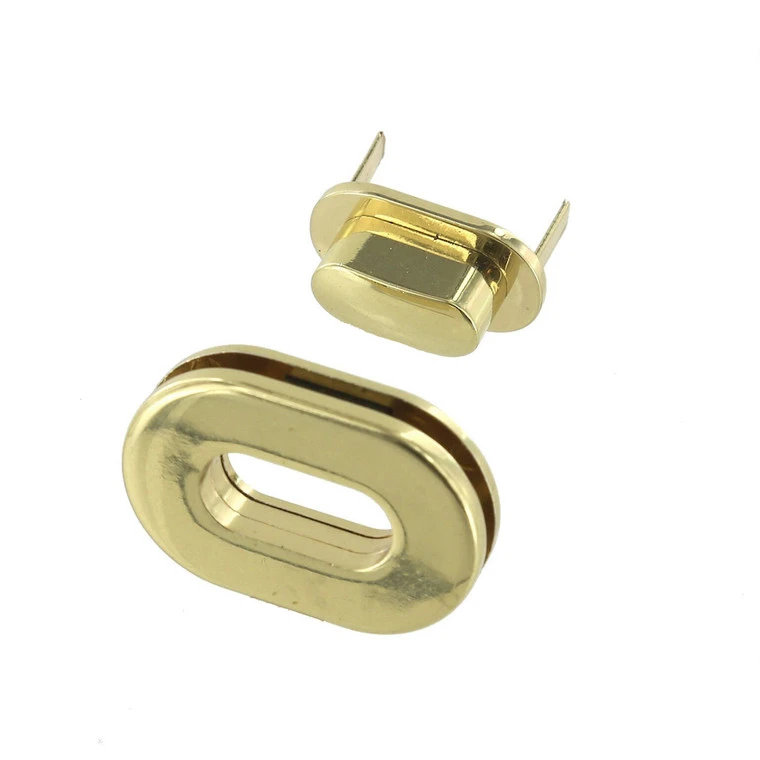 B8706 Brass Plate, Oval Magnetic Closure, Zinc 3 B8706 Brass Plate, Oval Magnetic Closure, Zinc