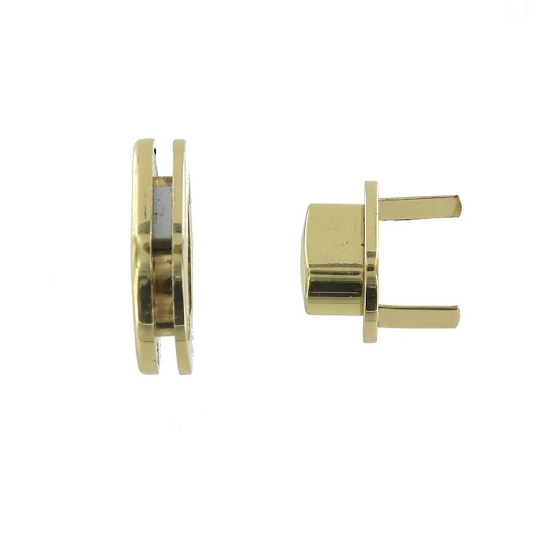 B8706 Brass Plate, Oval Magnetic Closure, Zinc 6 B8706 Brass Plate, Oval Magnetic Closure, Zinc - Image 4