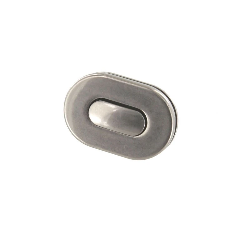 B8706 Nickel Matte, Oval Magnetic Closure, Zinc 4 B8706 Nickel Matte, Oval Magnetic Closure, Zinc - Image 2