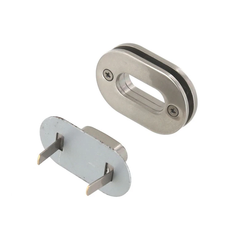 B8706 Nickel Matte, Oval Magnetic Closure, Zinc 5 B8706 Nickel Matte, Oval Magnetic Closure, Zinc - Image 3