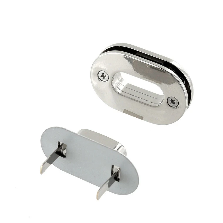 B8706 Nickel Plate, Oval Magnetic Closure, Zinc 5 B8706 Nickel Plate, Oval Magnetic Closure, Zinc - Image 3