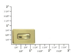 B8707 Brass Plate, Rectangle Magnetic Closure, Zinc -Buckleguy B8707 BOCR2 OVERHEAD 39241.1526313830.1280.1280 copy 85719.1528300503