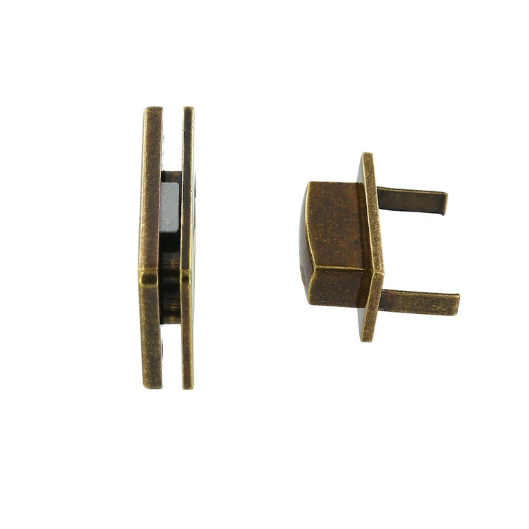 B8707 Antique Brass, Rectangle Magnetic Closure, Zinc 6 B8707 Antique Brass, Rectangle Magnetic Closure, Zinc - Image 4