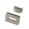 B8707 Nickel Matte, Rectangle Magnetic Closure, Zinc -Buckleguy B8707 NMR2 V1001 preview 13303.1528300509