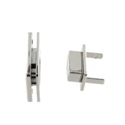 B8707 Nickel Plate, Rectangle Magnetic Closure, Zinc 12 B8707 Nickel Plate, Rectangle Magnetic Closure, Zinc -Buckleguy B8707 NP V1003 preview 27932.1528300515