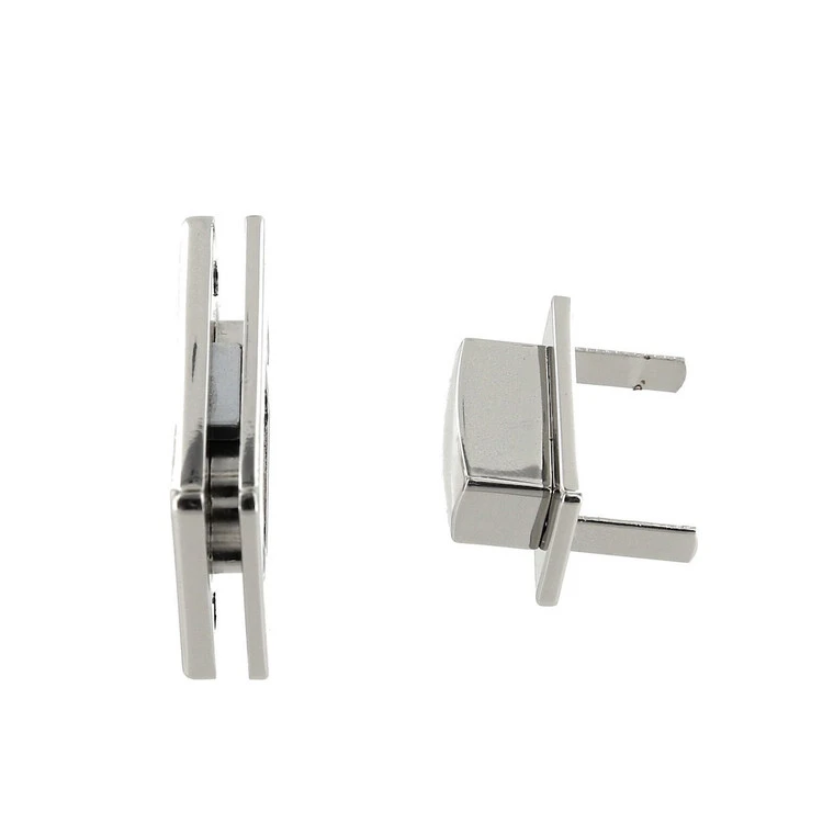 B8707 Nickel Plate, Rectangle Magnetic Closure, Zinc 6 B8707 Nickel Plate, Rectangle Magnetic Closure, Zinc - Image 4