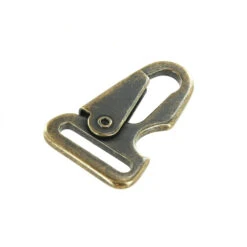 B8777 1" Antique Brass, Sling Lever Snap W/ Bottle Opener, Solid Iron -Buckleguy B8777 1A DOEB05 24207.1701788229