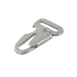 B8777 1" Nickel Matte, Sling Lever Snap W/ Bottle Opener, Solid Iron