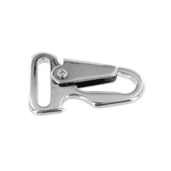 B8777 1" Nickel Plate, Sling Lever Snap W/ Bottle Opener, Solid Iron -Buckleguy B8777 1A NP11 68270.1701788303