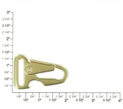 B8777 1" Brass Plate, Sling Lever Snap W/ Bottle Opener, Solid Iron -Buckleguy B8777 1A YPR216 00080.1701788307