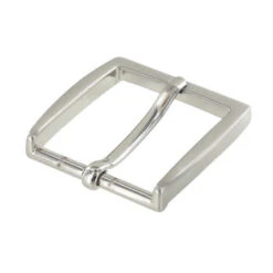 B8791 Brushed Nickel, Heel Bar Dress Buckle, Solid Brass-LL, Multiple Sizes -Buckleguy B8791 1I NB LL02 10028.1543239495.1280.1280 36120.1705000918
