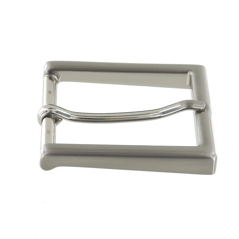 B8792 Brushed Nickel, Heel Bar Dress Buckle, Solid Brass-LL, Multiple Sizes 4 B8792 Brushed Nickel, Heel Bar Dress Buckle, Solid Brass-LL, Multiple Sizes - Image 2