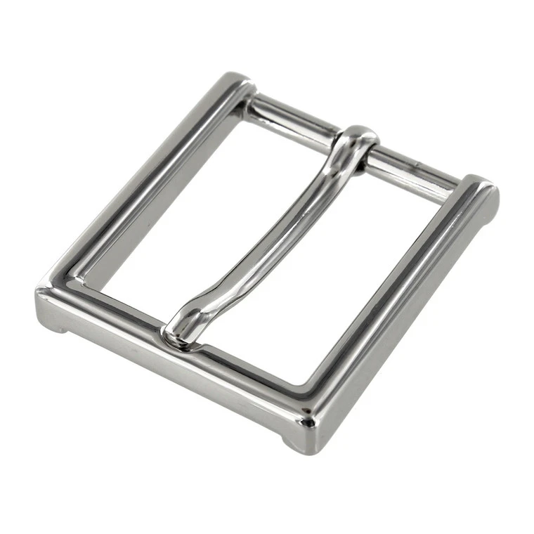 B8792 Nickel Plate, Heel Bar Dress Buckle, Solid Brass-LL, Multiple Sizes 2 B8792 Nickel Plate, Heel Bar Dress Buckle, Solid Brass-LL, Multiple Sizes