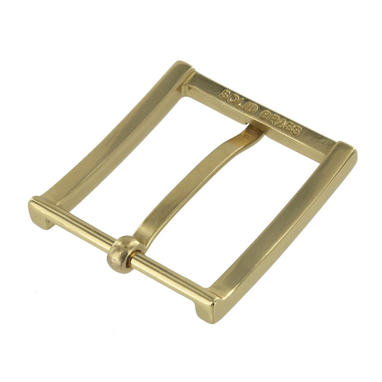 B8793 Polished Brass, Heel Bar Dress Buckle, Solid Brass-LL, Multiple Sizes 6 B8793 Polished Brass, Heel Bar Dress Buckle, Solid Brass-LL, Multiple Sizes - Image 4