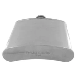 B8851 Flask, 6oz, Stainless Steel Polished 18-8 -Buckleguy B8851 6 SSP5 79305.1501621391