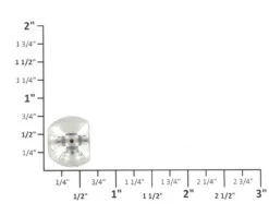 B8877 Nickel Plate, Tassel Bead, Brass-LL -Buckleguy B8877 NP OVERHEAD 03863.1528117958