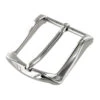 B8989 Nickel Plate, Heel Bar Dress Buckle, Solid Brass-LL, Multiple Sizes 2 B8989 Nickel Plate, Heel Bar Dress Buckle, Solid Brass-LL, Multiple Sizes -Buckleguy B8989 1I NP LL 50633.1705001167