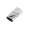 B9001 Hole 12.2 X 6.5mm, Magnetic Bracelet Clasp, Polished Stainless Steel -Buckleguy B9001 SSP V101 50979.1526491088.1280.1280 62192.1535479422
