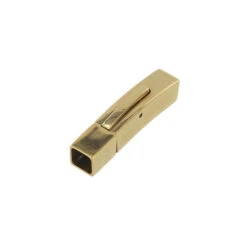 B9002 Hole 5 X 5mm, Bracelet Clasp, PVD Gold