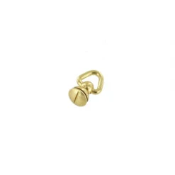 B9231 Natural Brass, Swivel Chain Connector W/ Screw, Solid Brass-LL -Buckleguy B9231 0A BOCR203 15859.1562778578