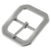 B9312 1 1/2" Nickel Matte, Center Bar Buckle, Solid Brass-LL -Buckleguy B9312 1I NMR2 LL02 21585.1716350927
