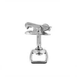 B9570 3/4" Nickel Plate, Swivel Snap W/ Locking Jaw, Solid Brass-LL -Buckleguy B9570 0M NP LL08 04557.1600091561