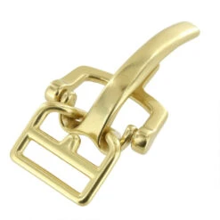 B9571 1 1/4" Natural Brass, Collar Fastener, Solid Brass-LL -Buckleguy B9571 0A BOCR2 LL 02 68850.1584565214